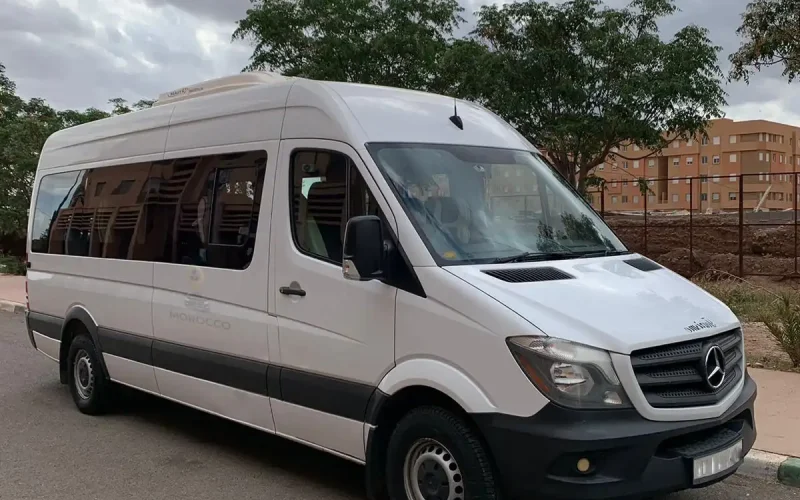 hire Mercedes Sprinter with driver in Morocco