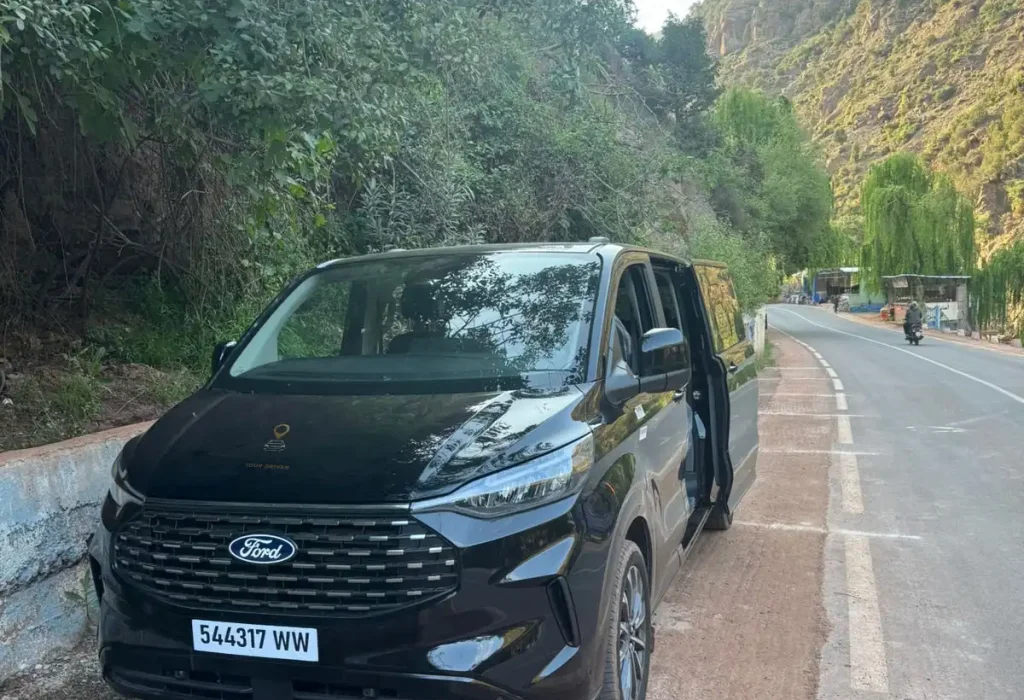 rent Ford Tourneo with driver in Morocco