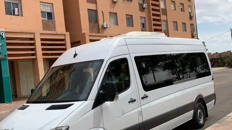 Hire Mercedes Sprinter with driver in Morocco