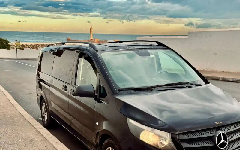 hire Mercedes Vito with driver in Morocco