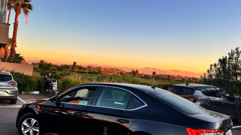 Hire Skoda Superb with driver in Morocco