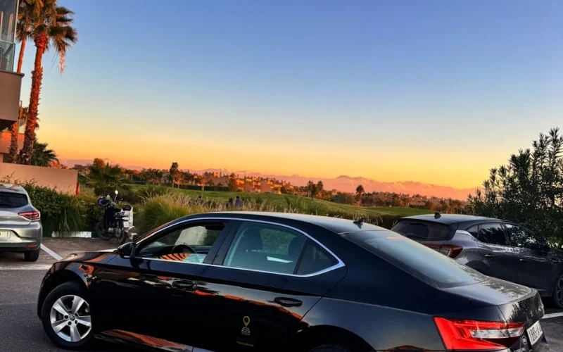 Hire Skoda Superb with driver in Morocco